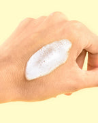 Green Tea Real Fresh Foam Cleanser White and Foamed Texture