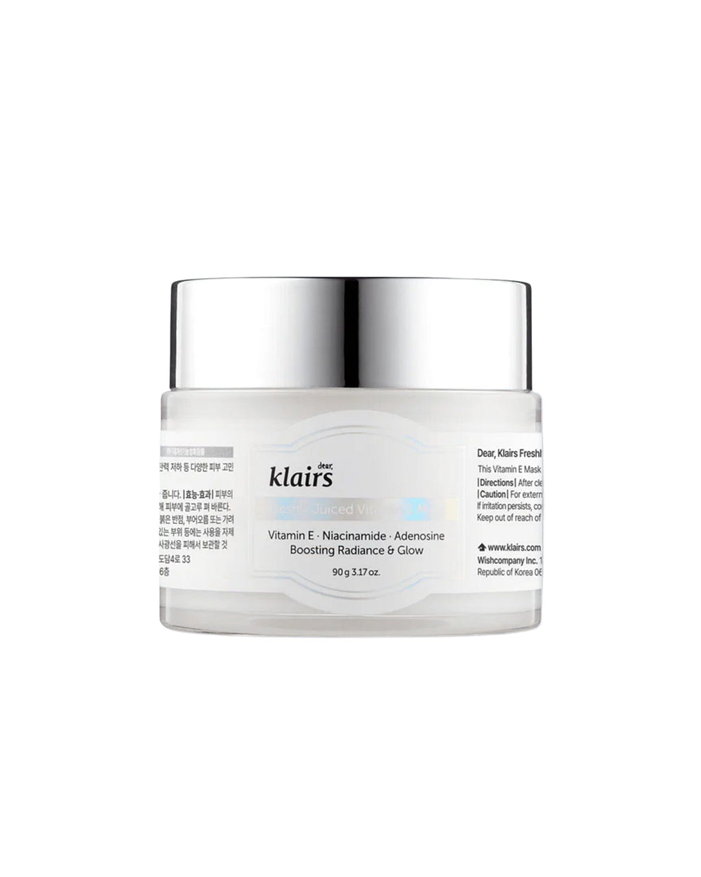 Freshly Juiced Vitamin E Mask Wash Off Masks KLAIRS 