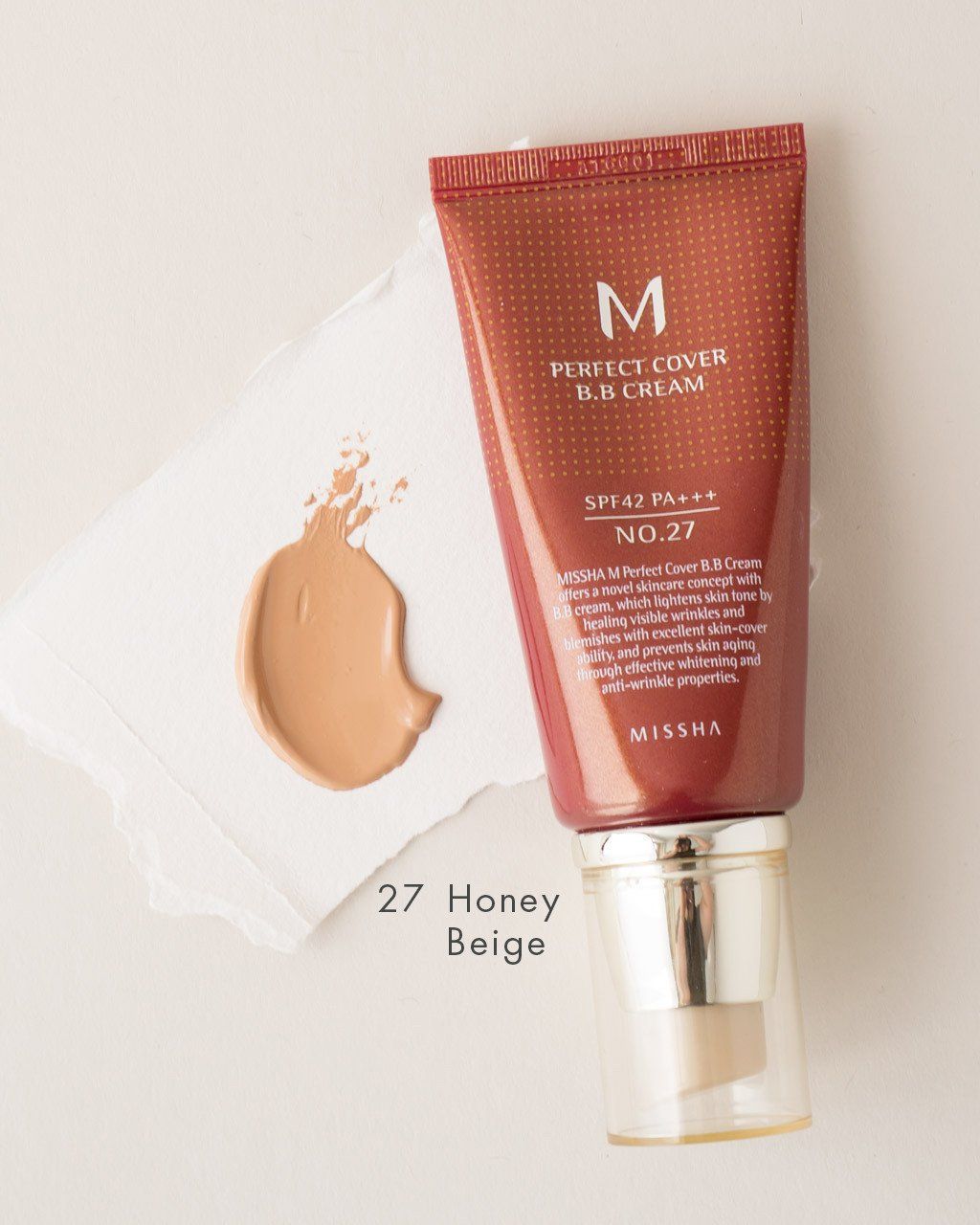 MISSHA Perfect Cover BB Cream SPF 42 PA+++ honey beige