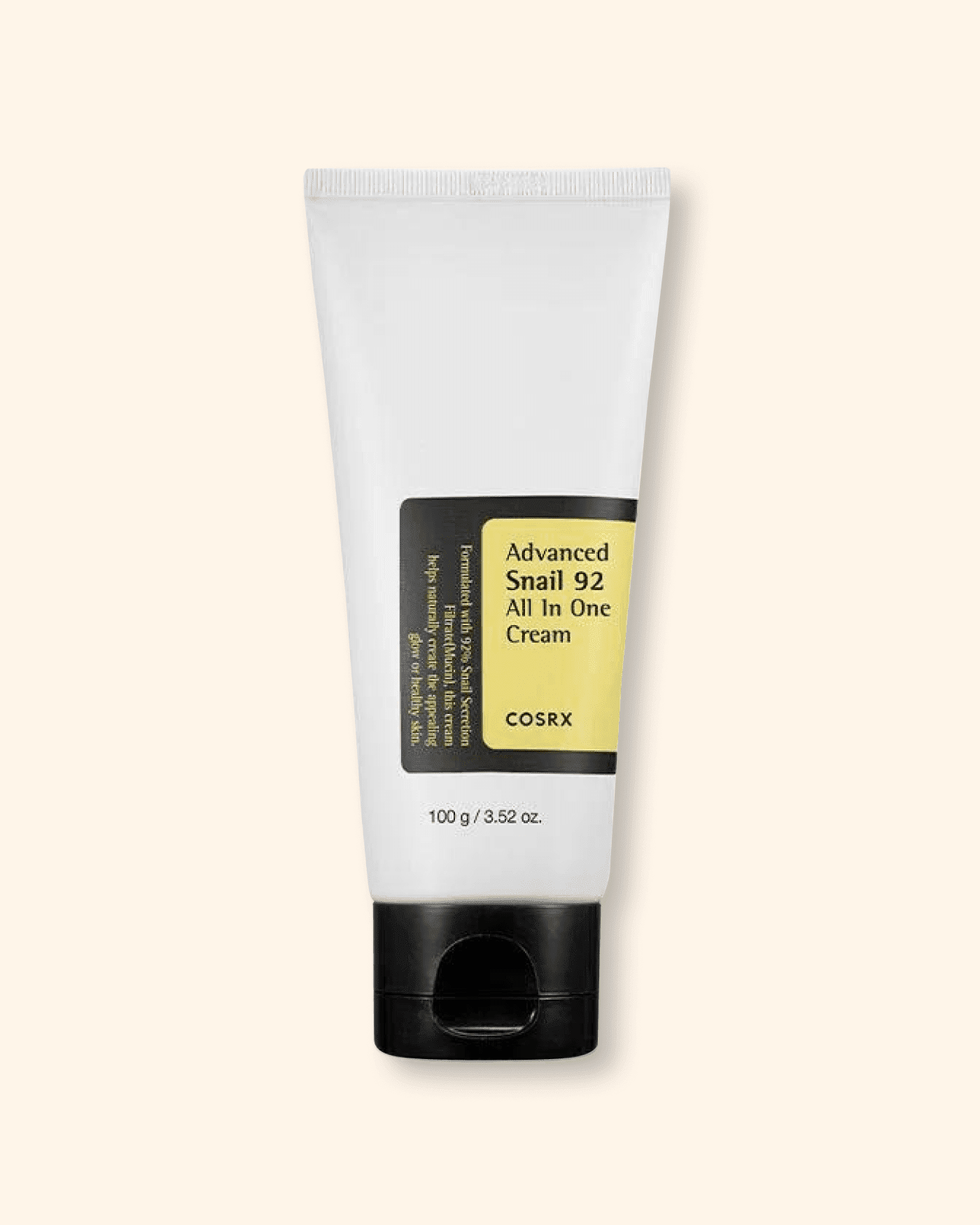 Advanced Snail 92 All In One Cream Facial Moisturizer COSRX Tube 