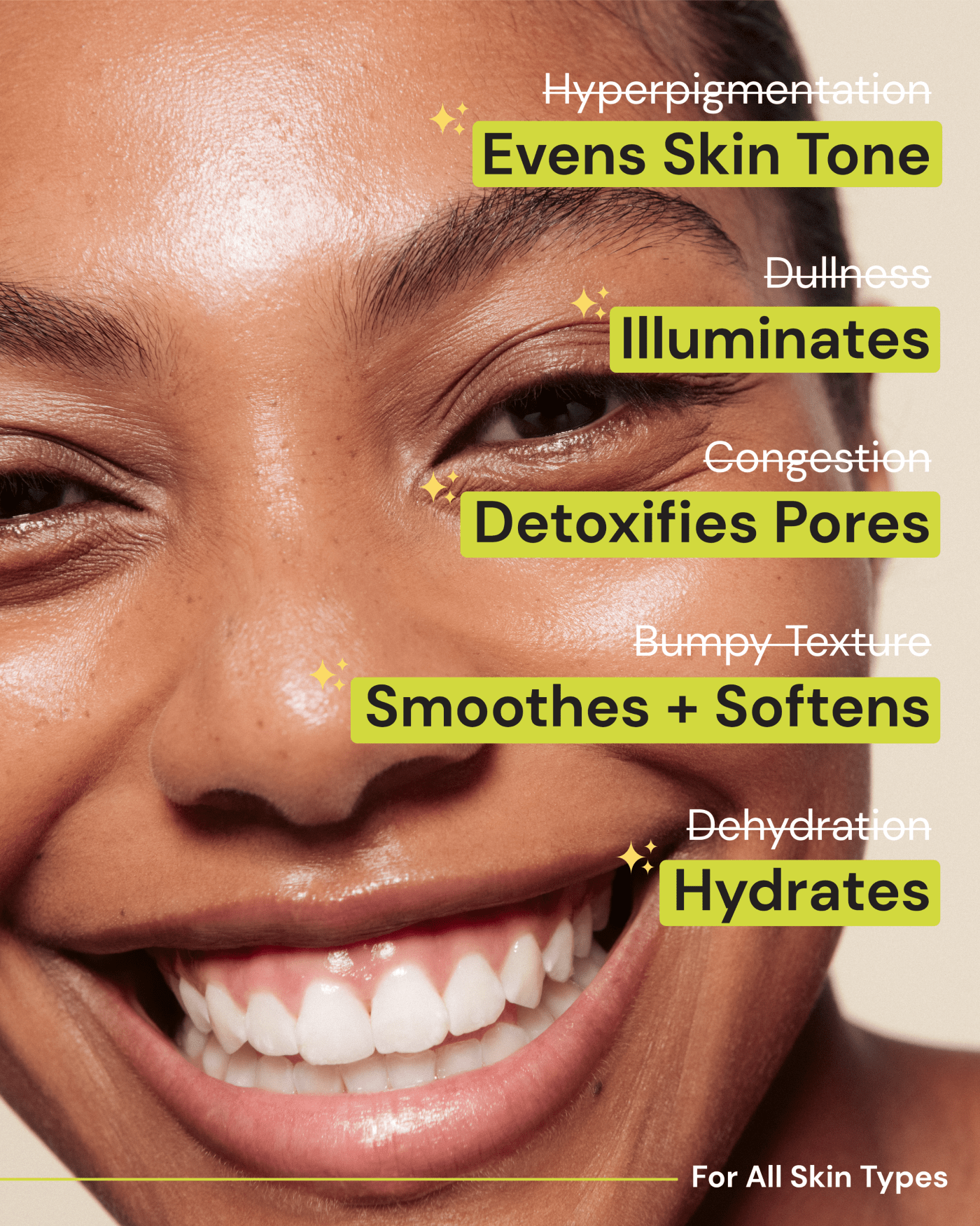 Vitamin C Treatment Mask w/ Brush Wash Off Masks Gleamin 