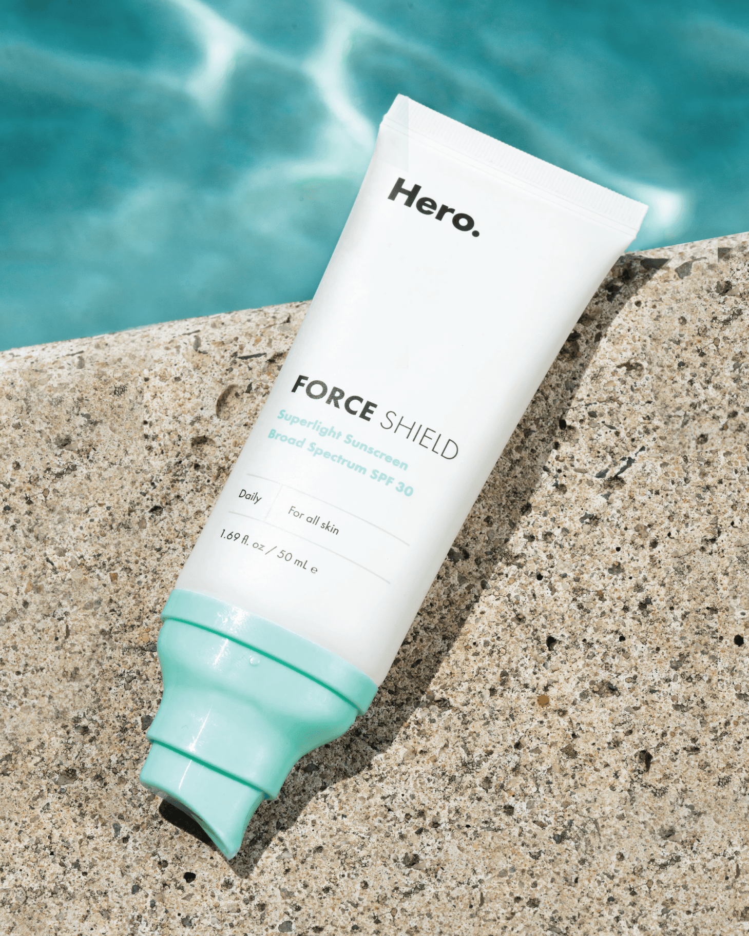 Force Shield Superlight Sunscreen SPF 30 Sunscreen Hero Cosmetics 