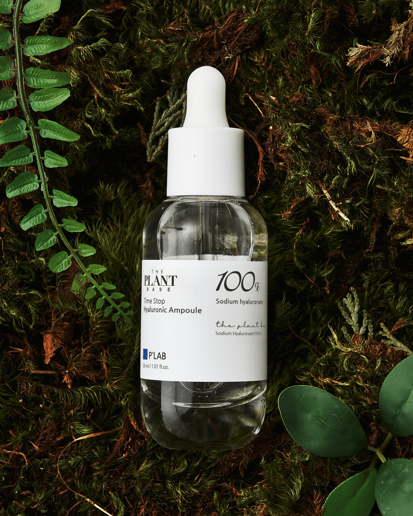 Time Stop Hyaluronic Ampoule Serum/Ampoule THE PLANT BASE 
