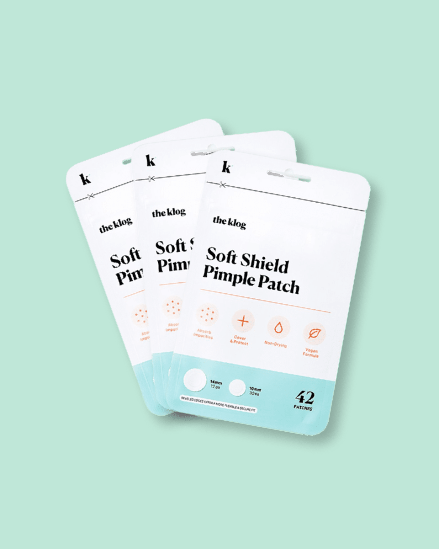 Soft Shield Pimple Patch Spot the klog 3 Pack 