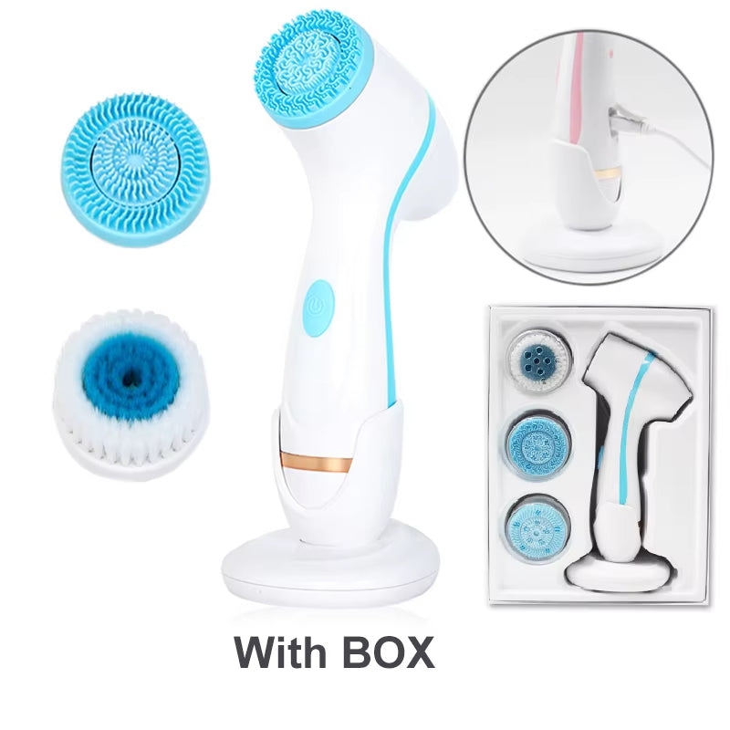 Ultrasonic Cleansing Brush 3-In-1
