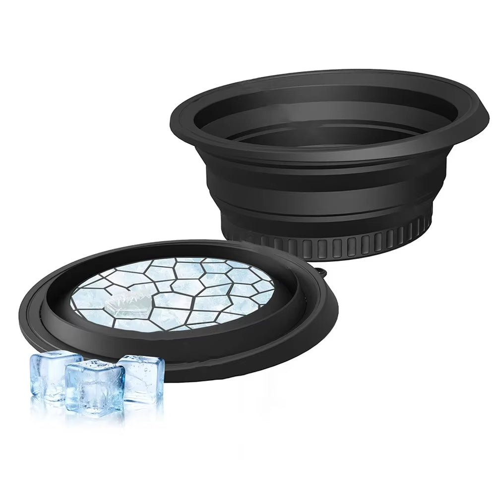 Foldable Face Ice Bath Bowl